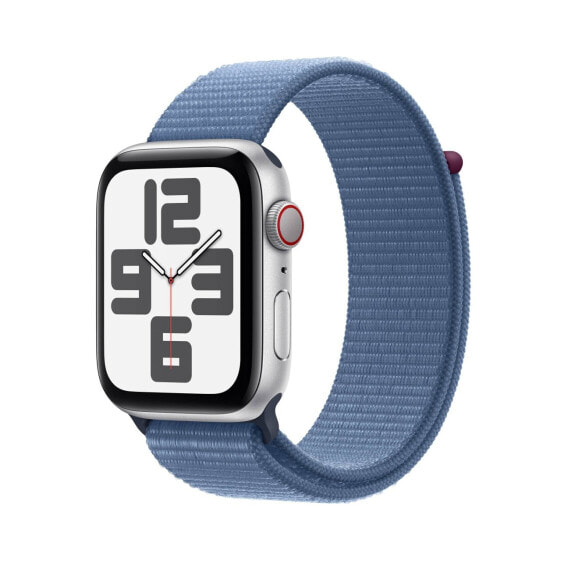 Часы Apple Watch SE, Silber 44mm Winterblau GPS