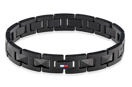 Men´s Black Bracelet Geometric 2790568