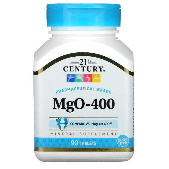 MgO-400, 90 Tablets