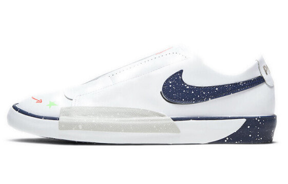Кроссовки Nike Blazer Low Slip Blue Void