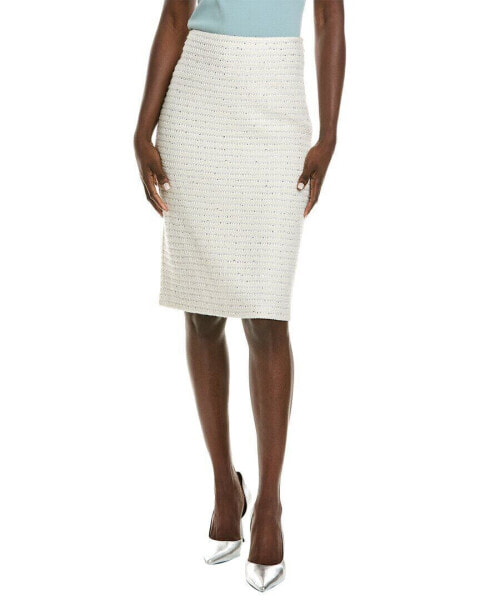 St. John Skirt Women's White 10