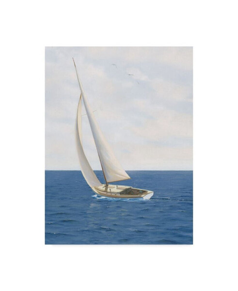 James Wiens A Day at Sea II Canvas Art - 37" x 49"