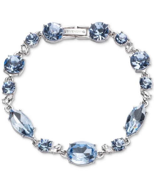 Crystal Stone Link Flex Bracelet