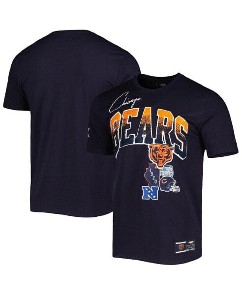 Men's Navy Chicago Bears Hometown Collection T-shirt