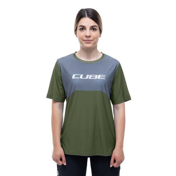 CUBE Vertex TM Short Sleeve Enduro Jersey