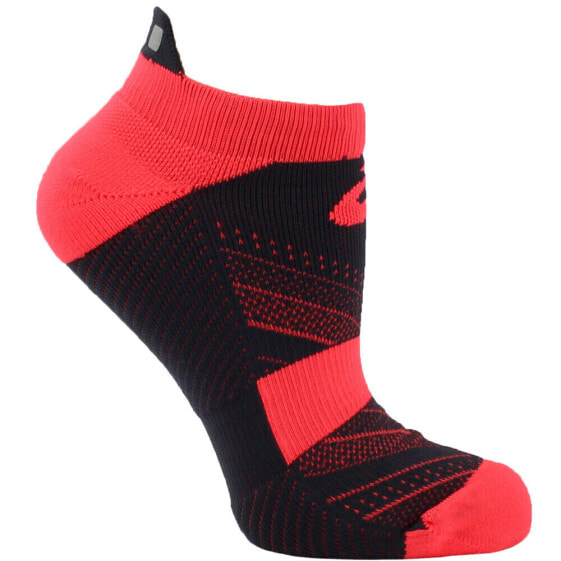 ASICS LiteTech Single Tab Low Cut Socks Mens Red Athletic ZK2449-0694