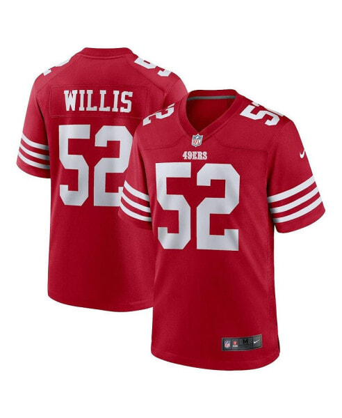 Men's Patrick Willis Scarlet San Francisco 49ers Retired Player Game Jersey