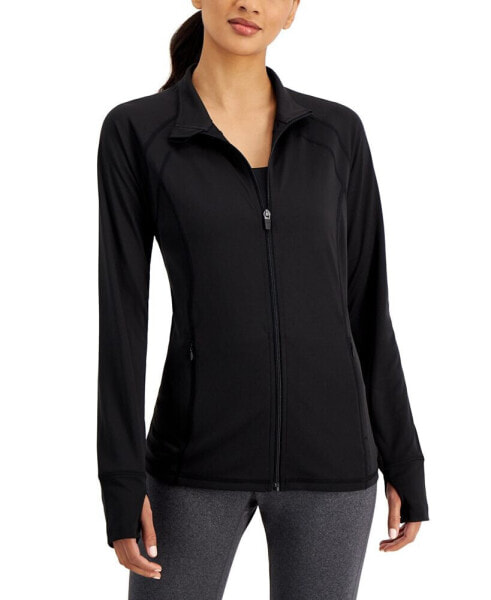 Women's Essentials Performance Zip Jacket, Created for Macy's