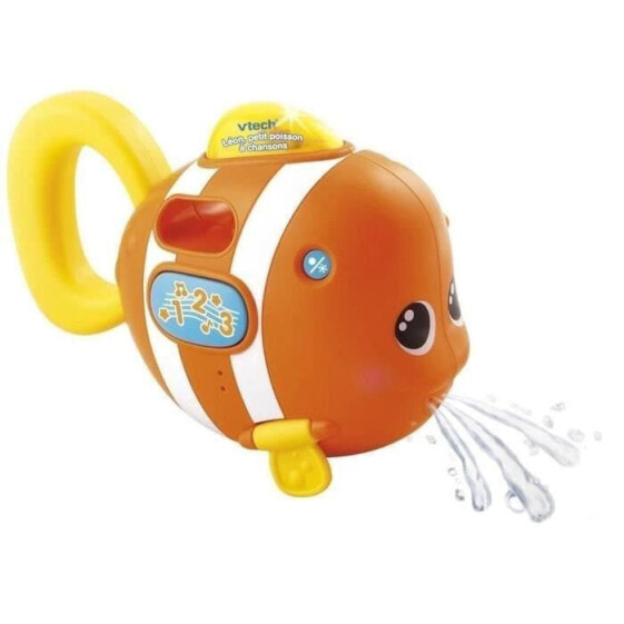Игрушка для ванной - VTech Baby - Плавающая поющая рыбка-брызгалка на 2 батарейках. Возраст от 10 месяцев.