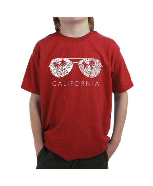 Big Boy's Word Art T-shirt - California Shades