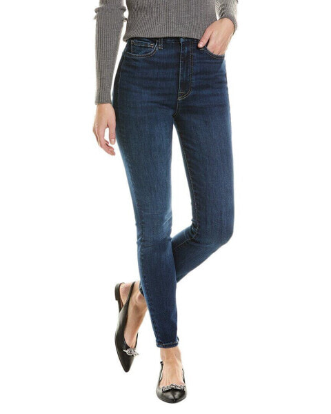 7 For All Mankind Sophie Blue Ultra High-Rise Skinny Jean Women's Blue 24