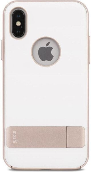 Чехол для смартфона Moshi Etui Hardshell с подставкой iPhone X (белый)