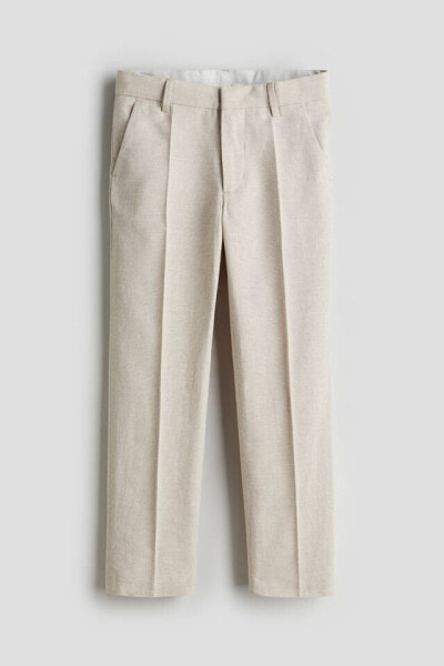 Textured Suit Pants