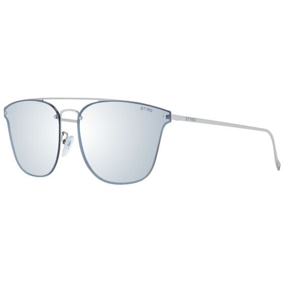 Sting Sonnenbrille SST190 579W 62 Herren Silber