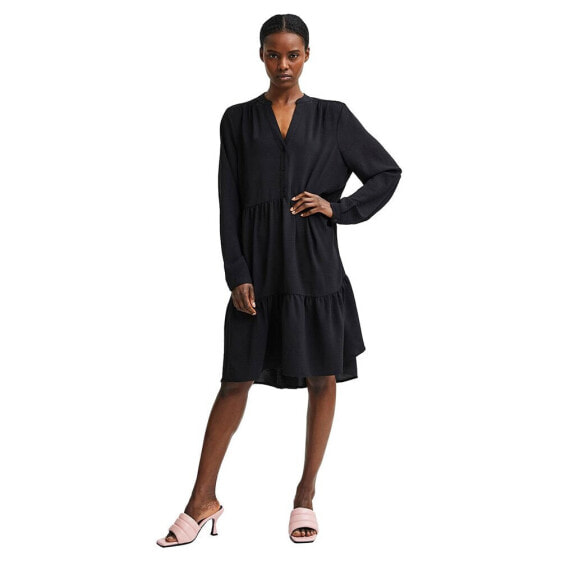 SELECTED Mivia Long Sleeve Short Dress