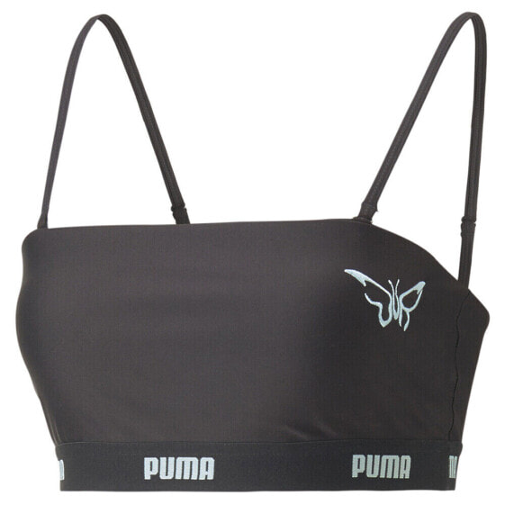 Puma Lipa X Bralette Womens Black Casual 53663001