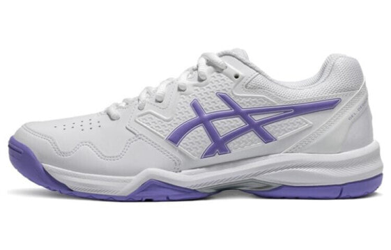 Кроссовки женские Asics Gel-Resolution 7 Бело-фиолетовые