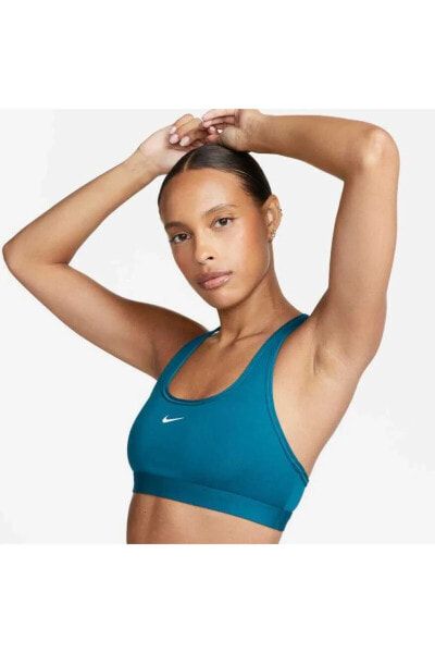 Swoosh Light Support Bra Yeşil Kadın Sporcu Sütyeni