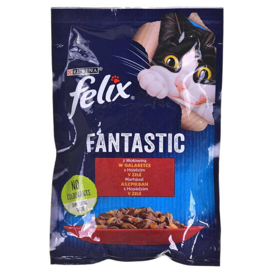 PURINA NESTLE Friskies Jelly Beef 100g Wet Cat Food