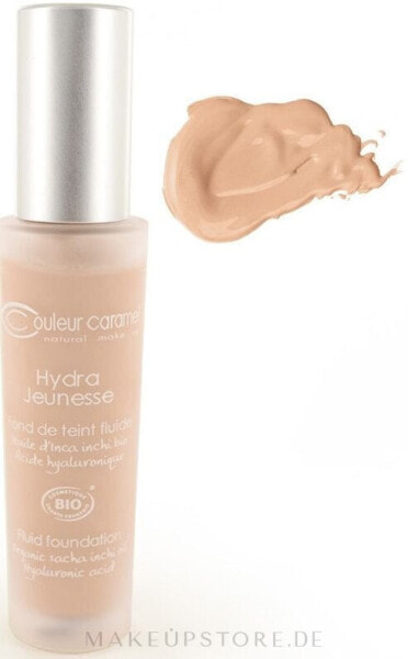 Flüssige Foundation mit Hyaluronsäure - Couleur Caramel Fond De Teint Fluide Hydra Jeunesse 23 - Beige Peau