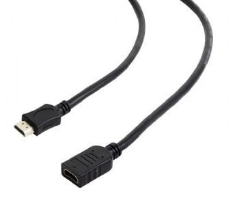 Gembird 4.5m HDMI - 4.5 m - HDMI Type A (Standard) - HDMI Type A (Standard) - 4096 x 2160 pixels - 3D - Black