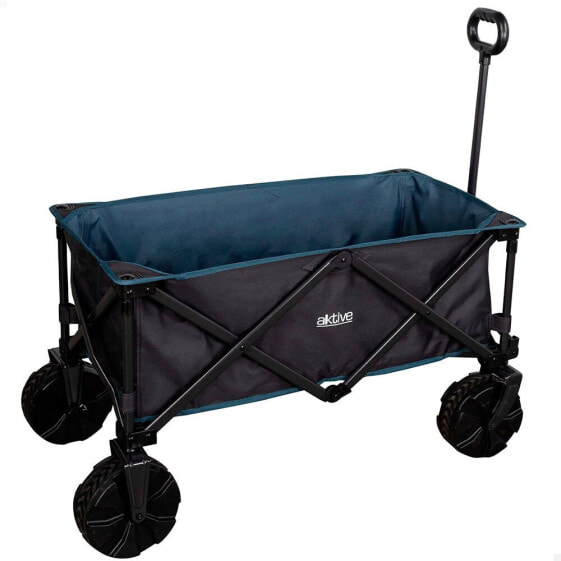 AKTIVE Foldable Cart With Wheels For Sand 50kg