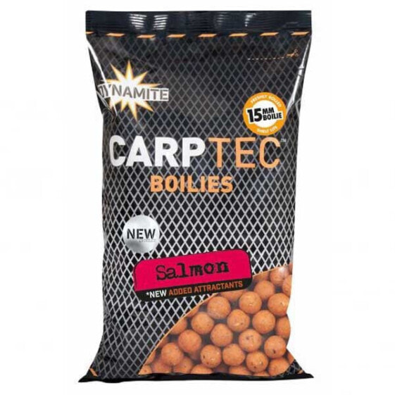 Привлекательные карповые бойлы Dynamite Baits Carptec Salmon 900g