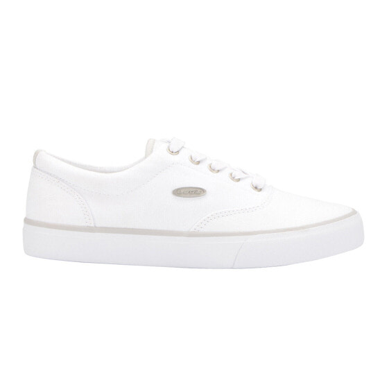 Lugz Seabrook WSEABRC-1530 Womens White Canvas Lifestyle Sneakers Shoes 10