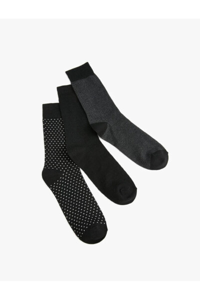 Носки с геометрическим узором, набор из 3 пар Koton