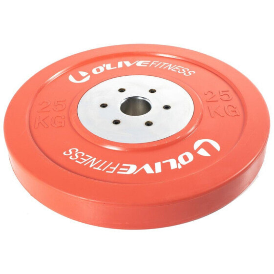 OLIVE Olympic Competition Bumper Plate 25kg Disc