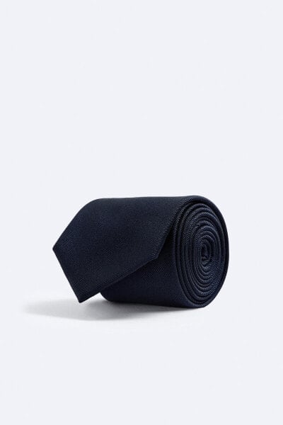 100% silk wide tie