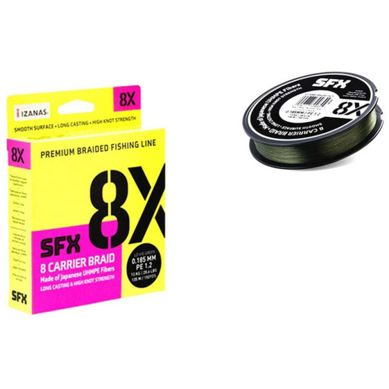 Плетеный шнур для рыбалки Sufix 8X Braided Line 275 м