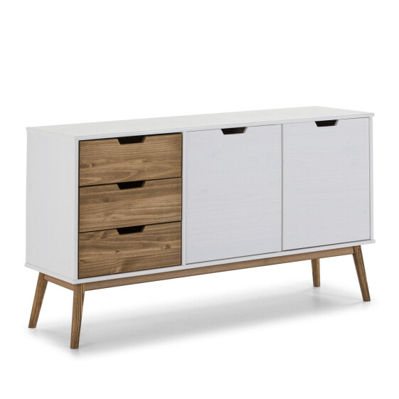 Sideboard Java 3 Schubladen Grau