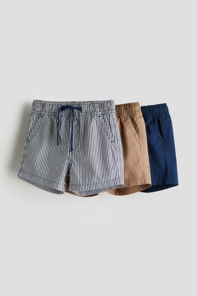 3-pack Cotton Shorts