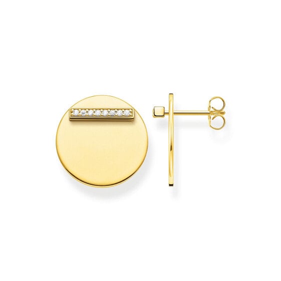 Thomas Sabo Ohrstecker Together Coin gold H2096-414-14