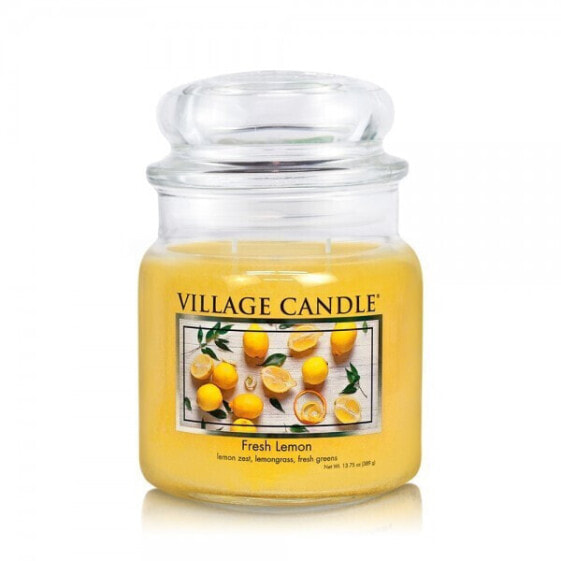 Scented candle in glass Fresh Lemon 389 g