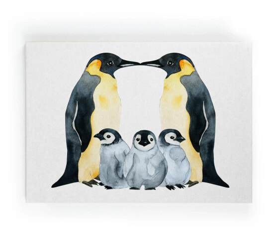 Настенный декор для детской Surdic Печать пингвинов на холсте