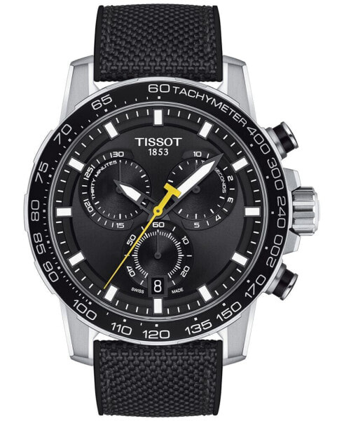 Часы Tissot Swiss Supersport Black Chrono Watch