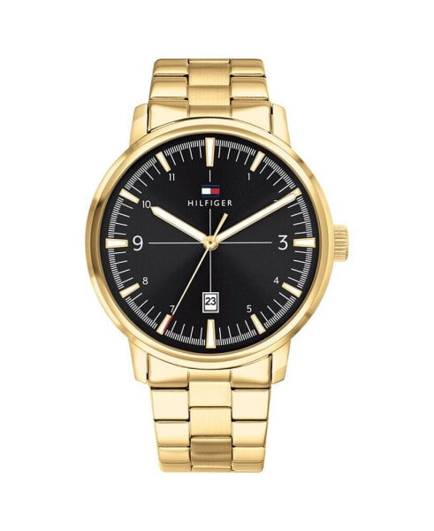Часы Tommy Hilfiger men's Gold Plated Stainless Steel Watch