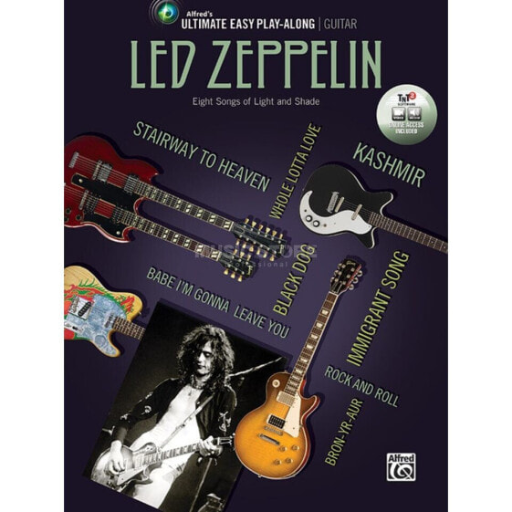 Alfred Music Ultimate Easy Guitar Play-Along: Led Zeppelin