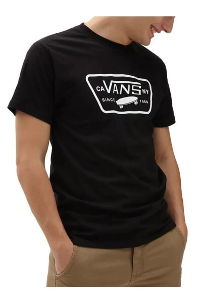 Футболка Vans Full Patch Black White