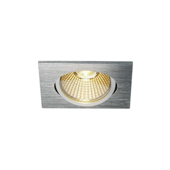 SLV NEW TRIA angular - Recessed lighting spot - 1 bulb(s) - LED - 430 lm - 220-240 V - Aluminium