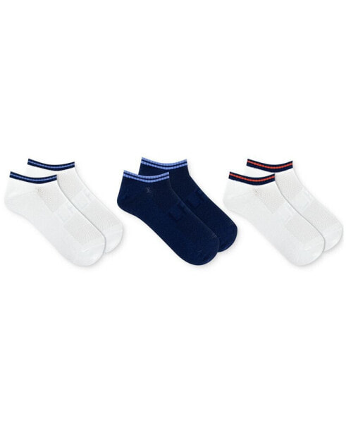 Women's 3-Pk. Striped Low Cut Socks