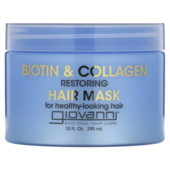 Biotin & Collagen Restoring Hair Mask, 10 fl oz (295 ml)