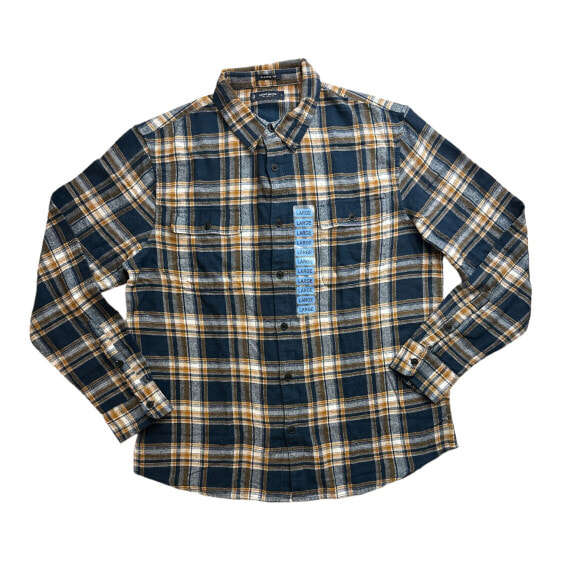 Lucky Brand Men's Button-Down Humboldt Woven Long Sleeve Flannel Shirt