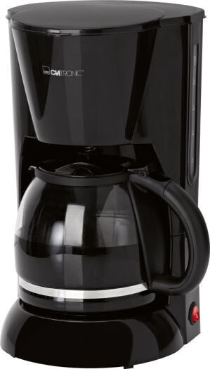 Clatronic KA 3473 - Drip coffee maker - 1.5 L - Ground coffee - 900 W - Black