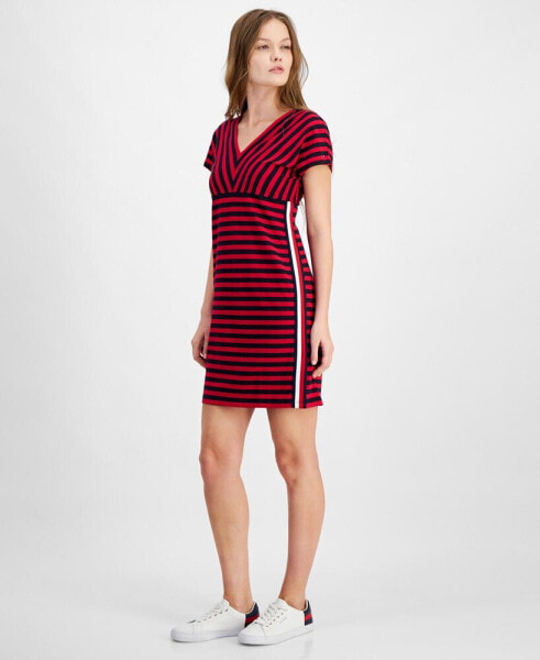 Women's Striped A-Line Dress