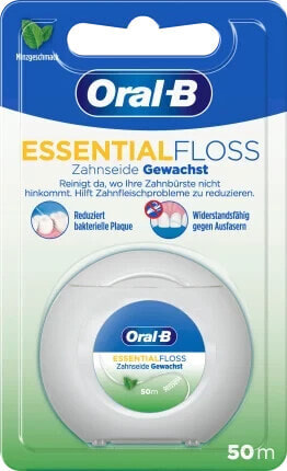 Zahnseide Essential Floss gewachst, 50 m