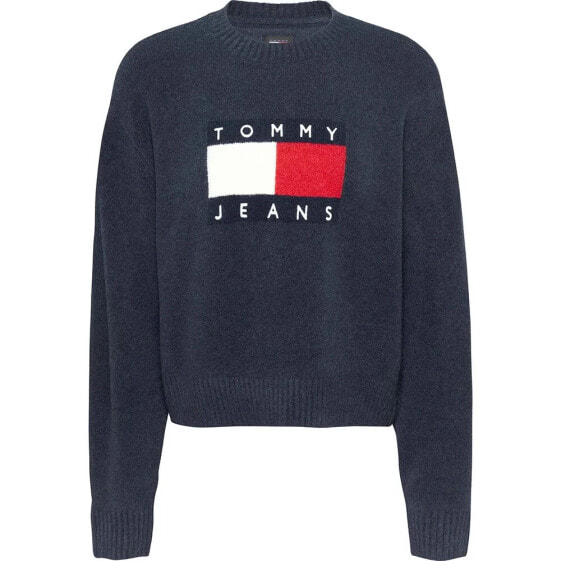 TOMMY JEANS Melange Flag Ext sweater