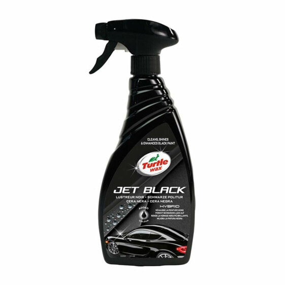 Черный автомобильный воск Turtle Wax TW53203 JET BLACK 500 ml для черной краски